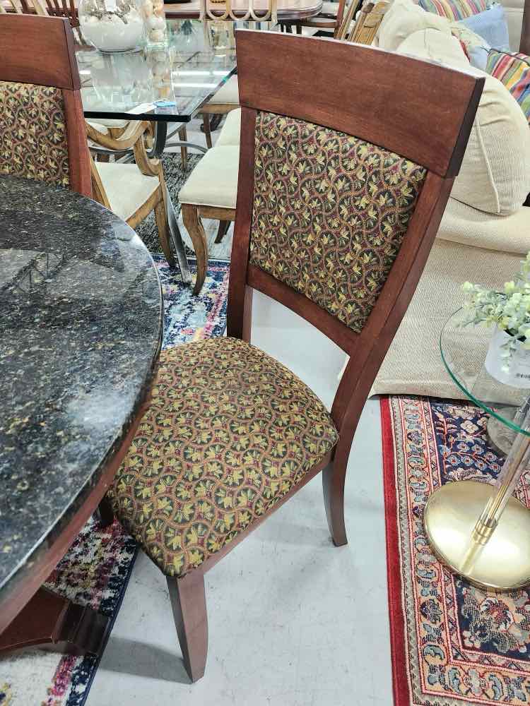 Stone Top Table w/4 Chairs