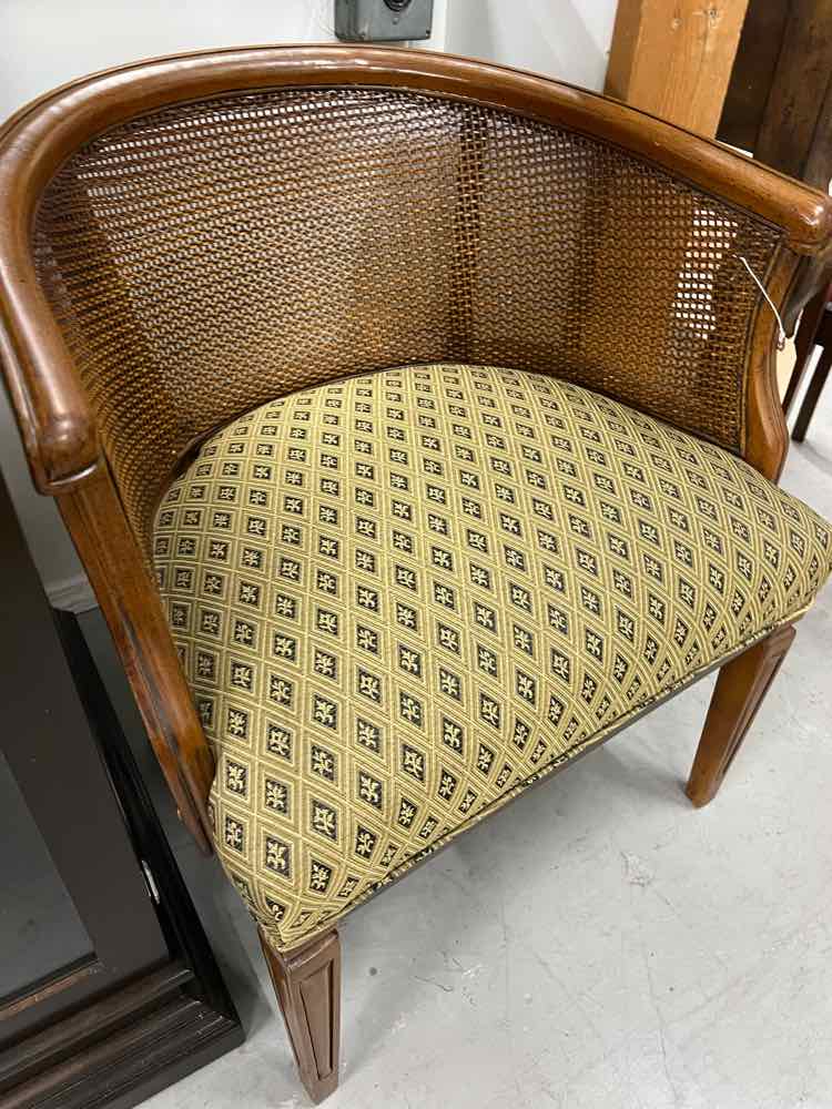 Wood Wicker Chair