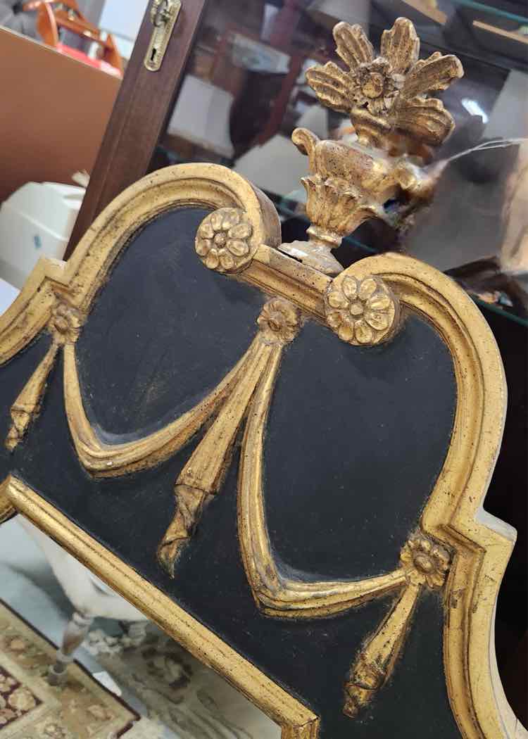 Gold and Black Mirror