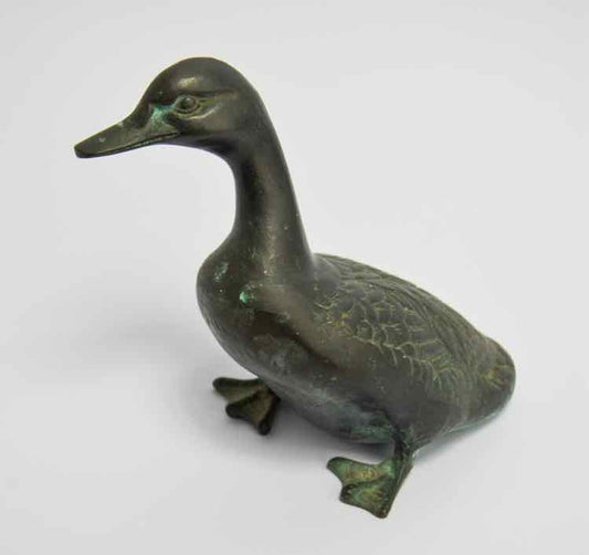 Brass Duck Decor