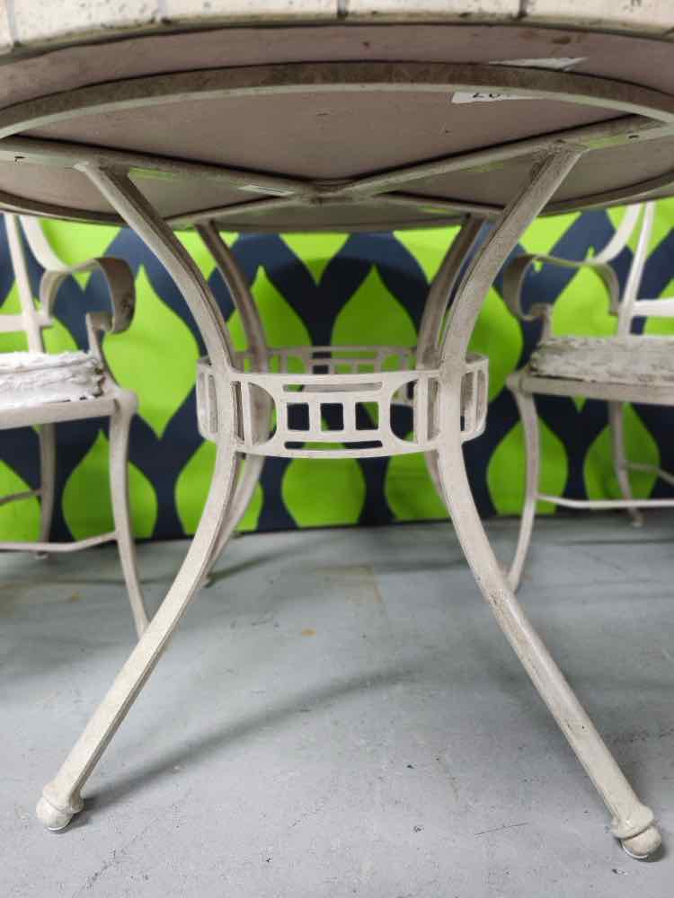 Tile Top Bistro Set