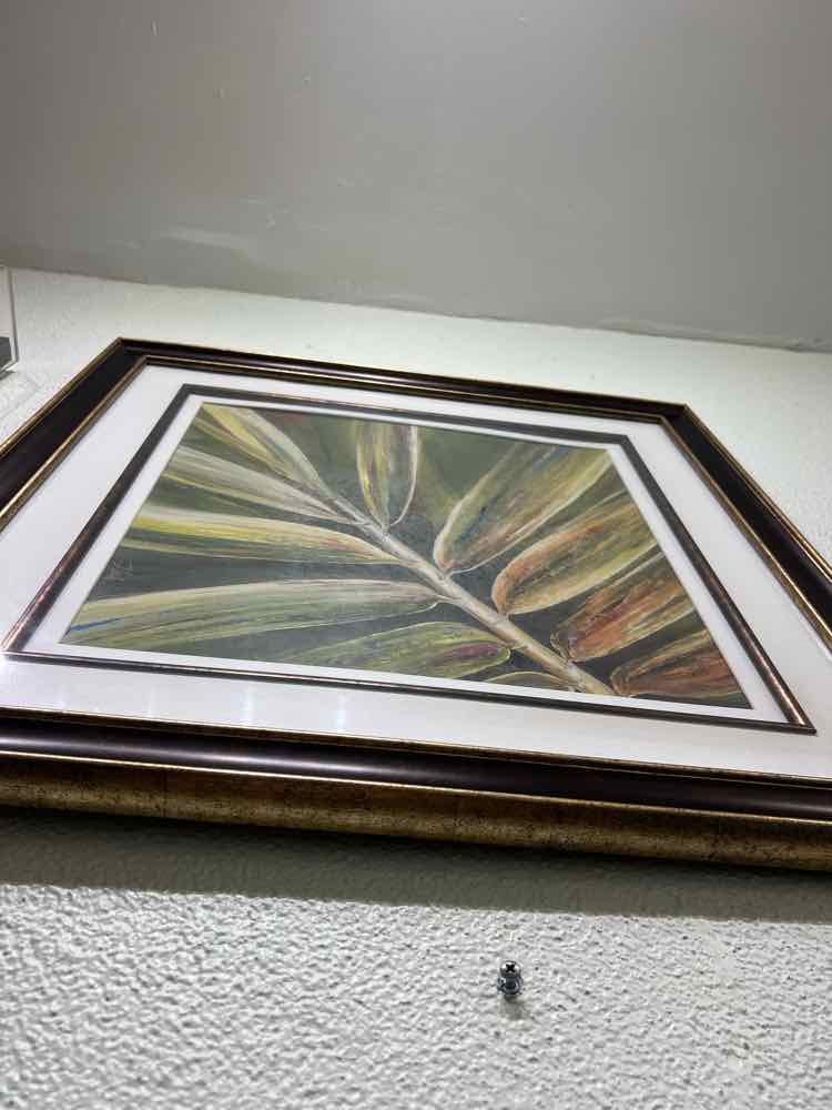 'Palm Leaf Close Up" Print by Patricia Pinto