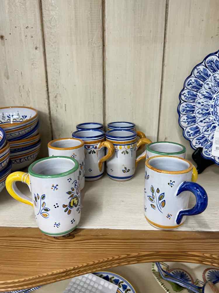 Talavera Ceramic Mugs 8pcs.