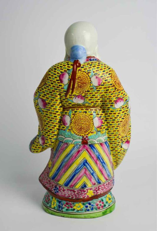 Vintage Shou Xing Statue