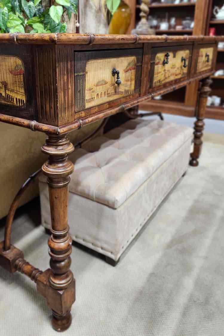 Robb & Stucky Tall Asian Entry Table