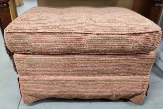 Red/Yellow Ottoman