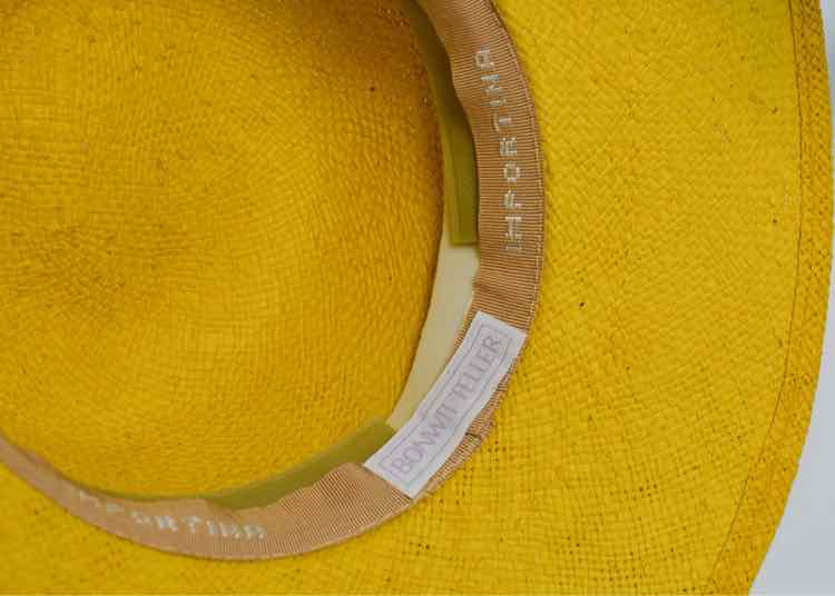 Bonwit Teller Straw Hat