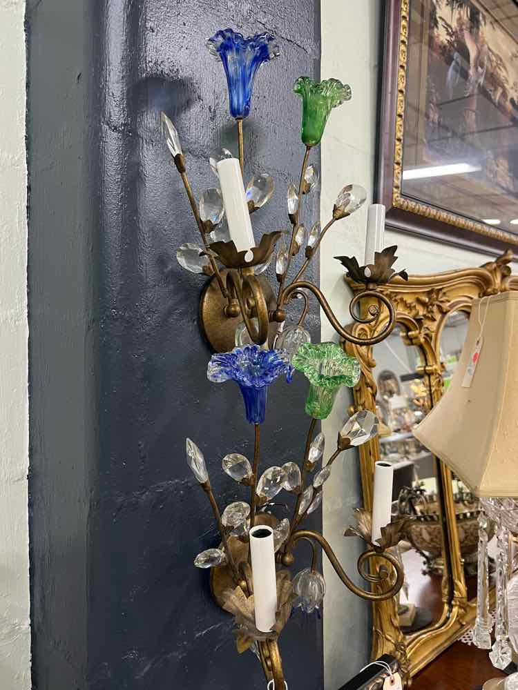 Glass Sconces