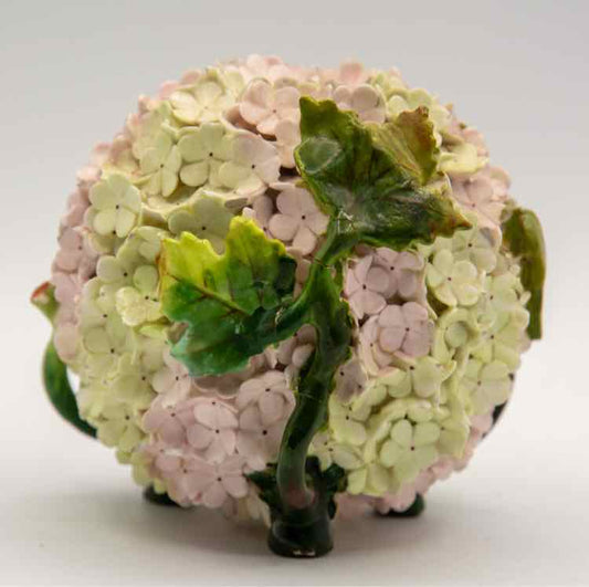 1950's Victorian Porcelain Hydrangeas Vase