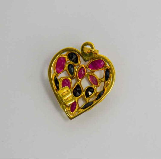 14kt Heart Pendant