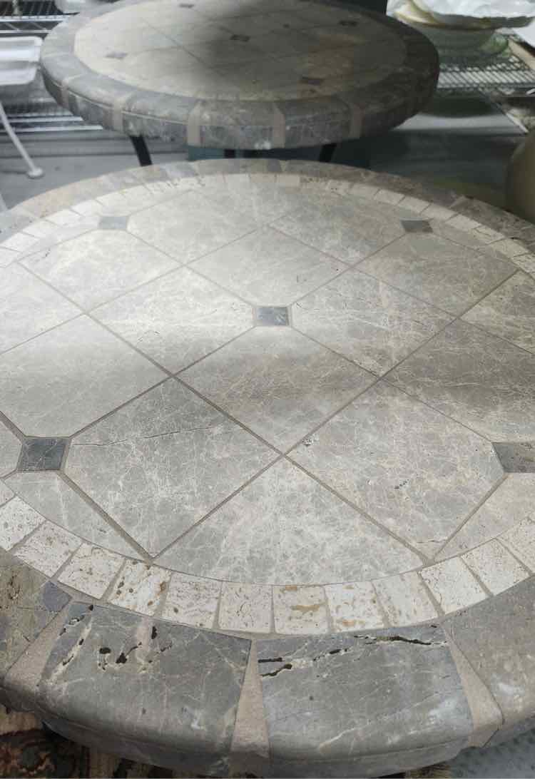 Pair of Outdoor End Tables