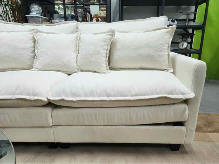 White Loveseat