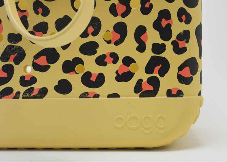 Large Leopard Print Bogg Bag