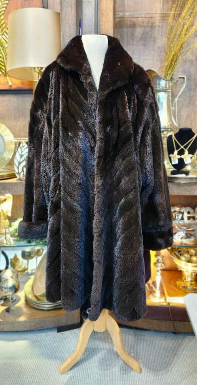 Vintage Black Gamma Mink Fur Coat - Nordstroms