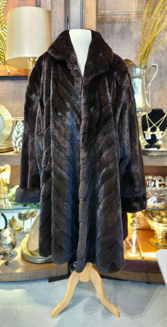 Vintage Black Gamma Mink Fur Coat - Nordstroms
