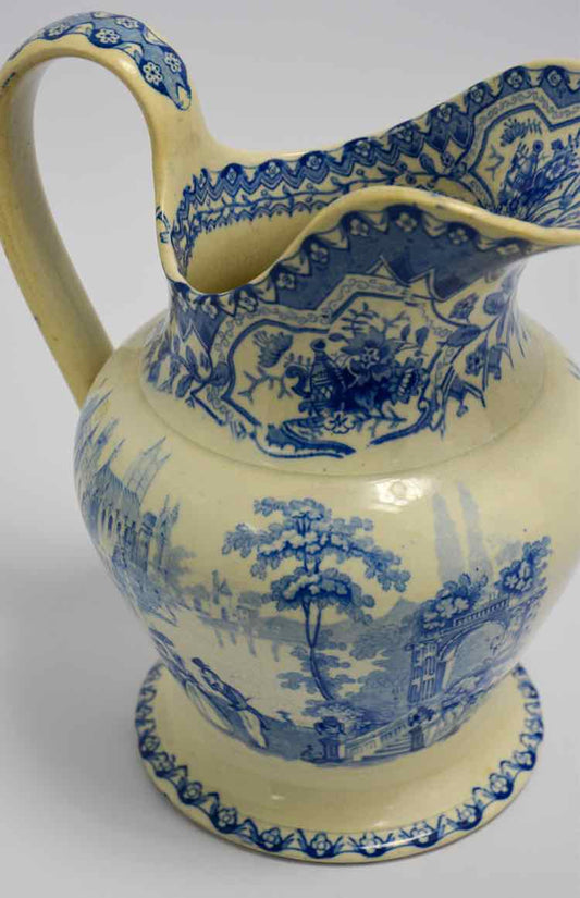 Transfer Ware Pitcher