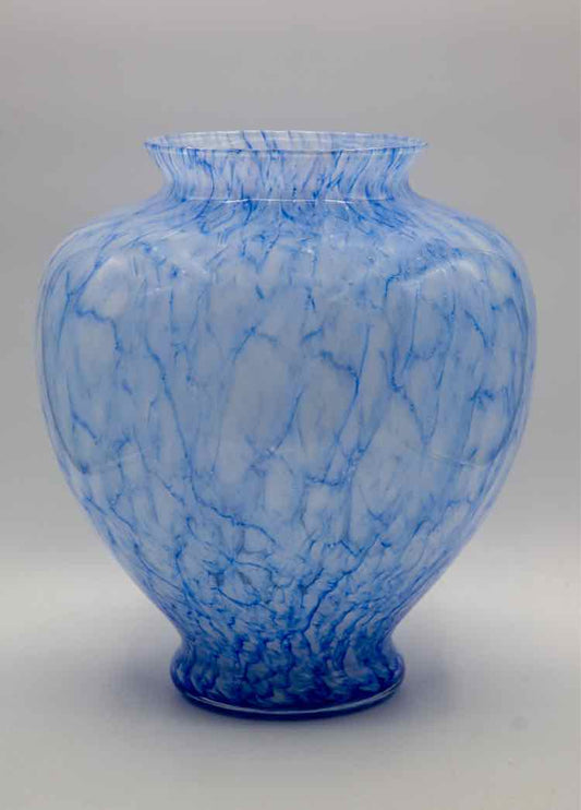 Blue Glass Vase
