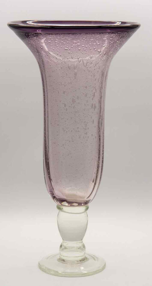 Art Bubble Glass Vase 15”