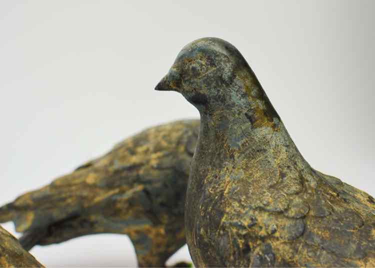 Decor Vtg. Metal Birds