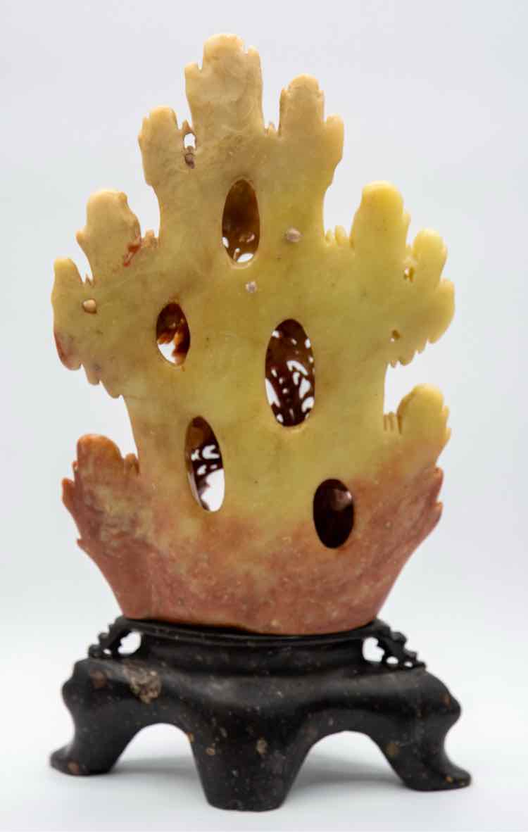 Carved Soapstone Flowers