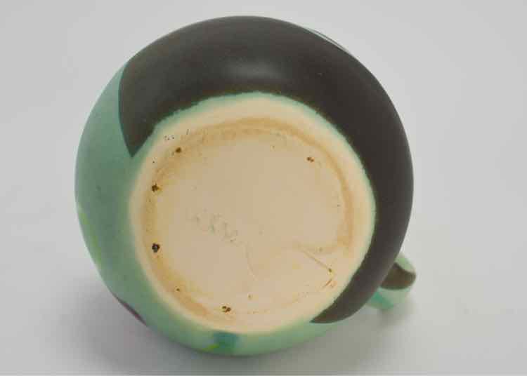 Lasser Ceramics Green & Black Pitcher