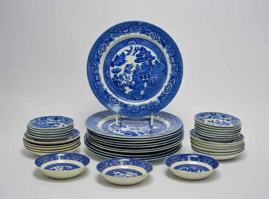 Blue & White Dishware
