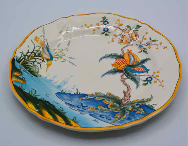 Gien Magellan Dessert Plate