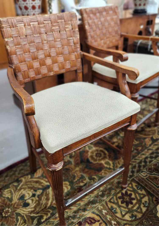 Pair of Wood Stools