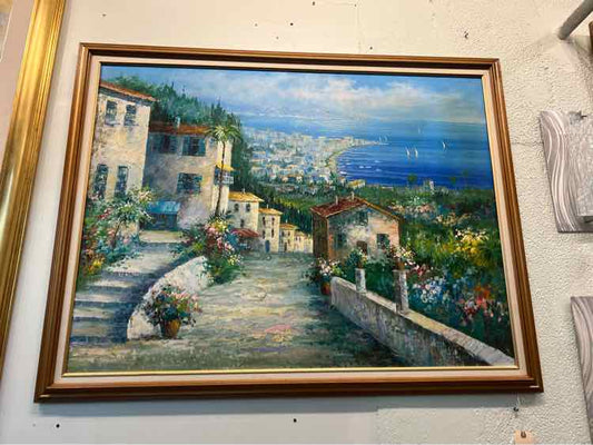 Amalfi Coast Oil on Canvas