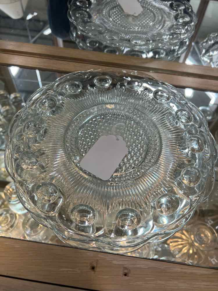 Pressed Glass Platter