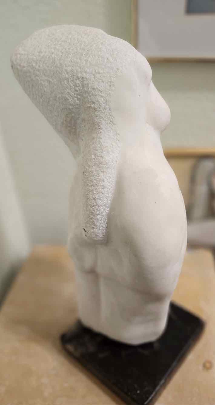 Marble Lady Bust Sculpture G.Shaw