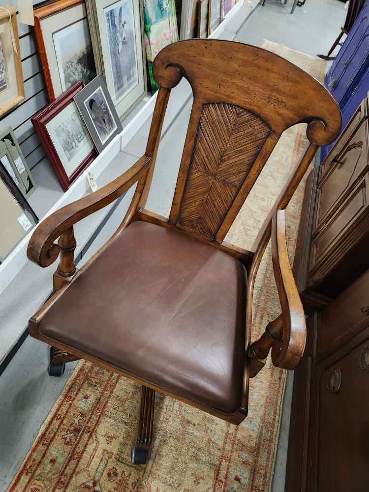 Tommy Bahama Lexington Wood Office Chair