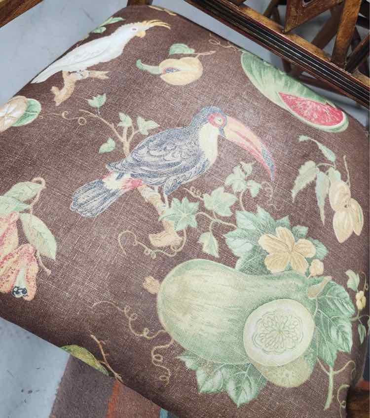 Set of 4 English Regency Arm Chairs