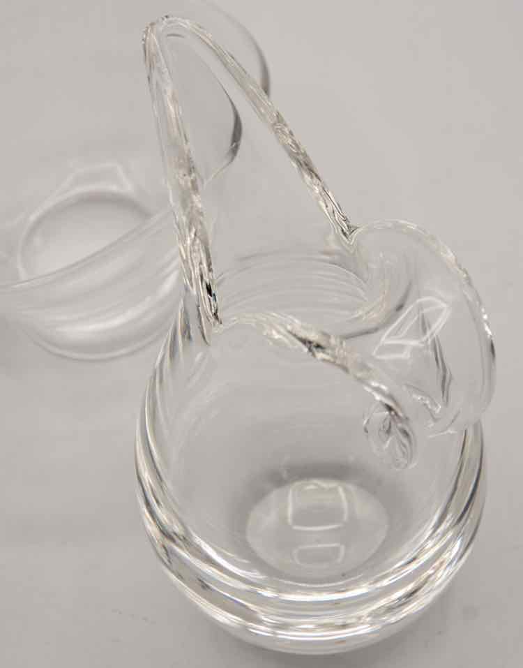Steuben Glass Creamer/Sugar Set