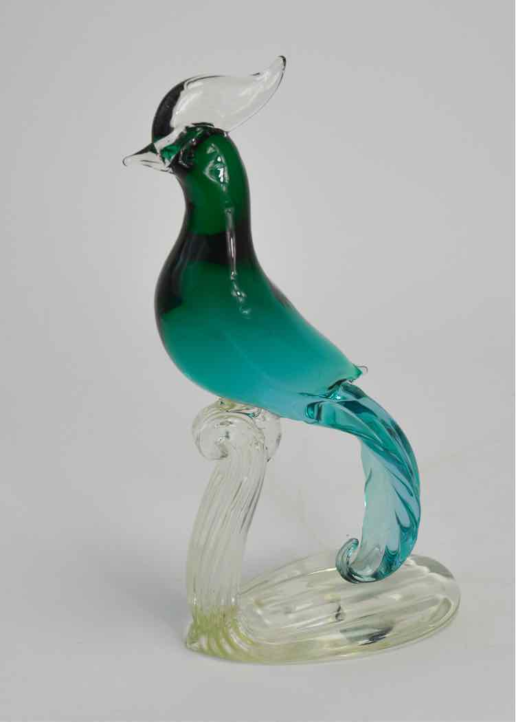 Vintage Art Glass Bird