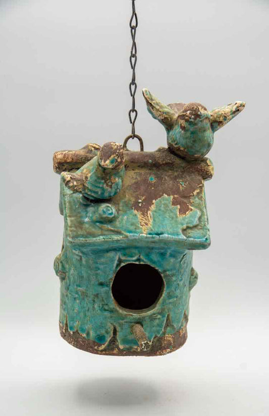 Sculpted Bird House