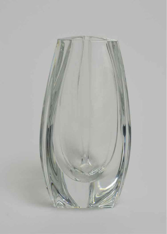 Baccarat Bouton D'OR Triangular Vase