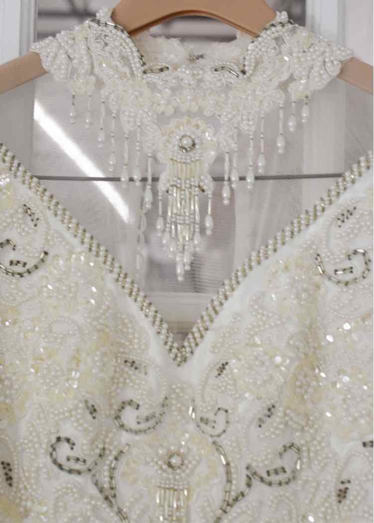 1980's Custom Wedding Dress