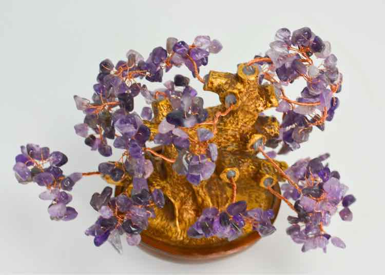 Kalifano Amethyst Tree Decor