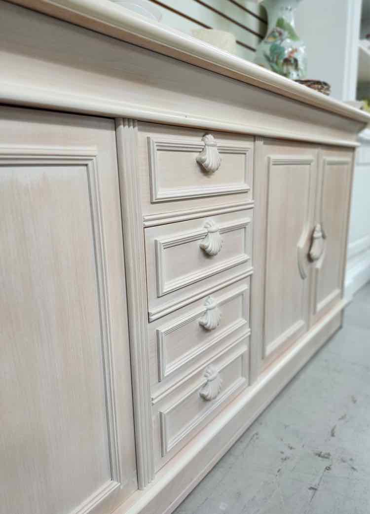 Wood Cream Credenza