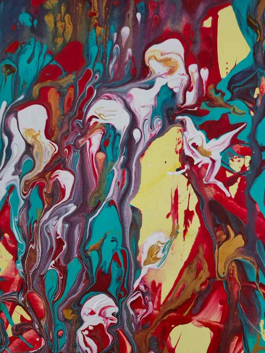 Acrylic Painting by Frebach