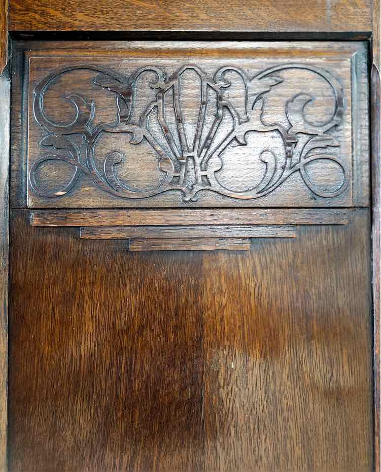 Antique Art Deco Chifforobe Armoire