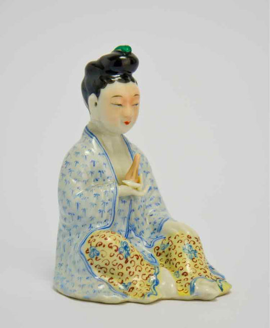Chinese Porcelain Guan God