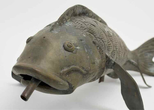 Bronze Koi Fish Sculpture