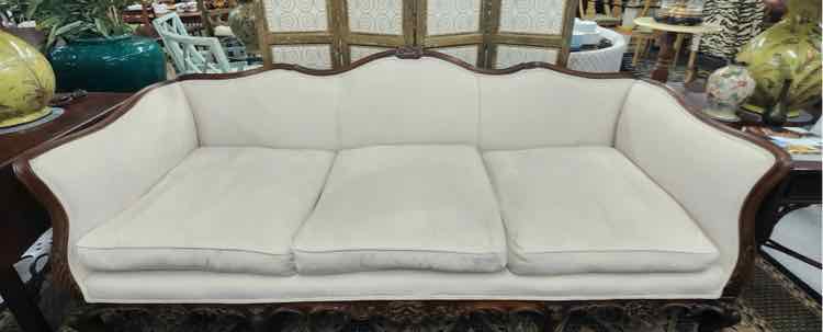 French Cream Colored Sofa