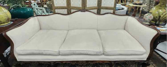 French Cream Colored Sofa