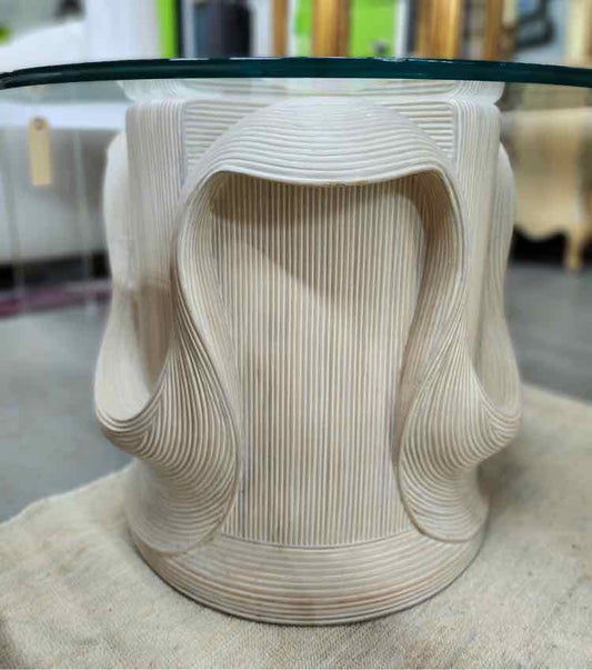 Bentwood Pencil Reed End Table