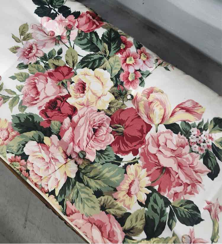 French Upholstered Bench