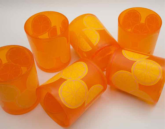 Orange Dishware