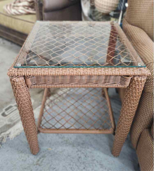Outdoor Rattan End Table